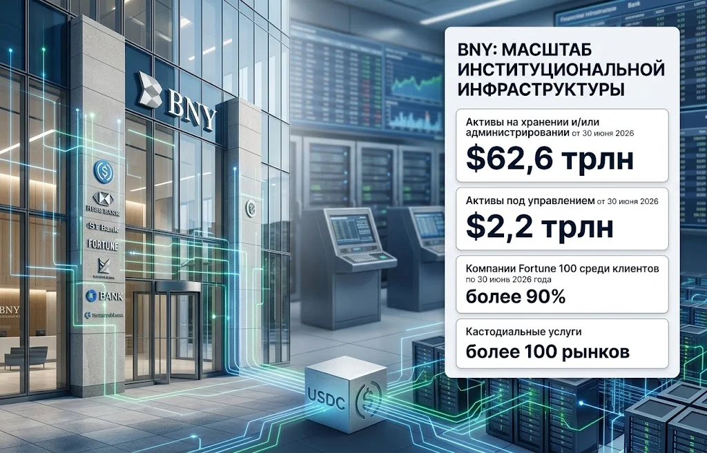 Масштаб bny по состоянию на 30 июня 2026 года