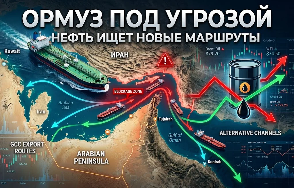 Обход Ормузского пролива: чем ответят рынки?