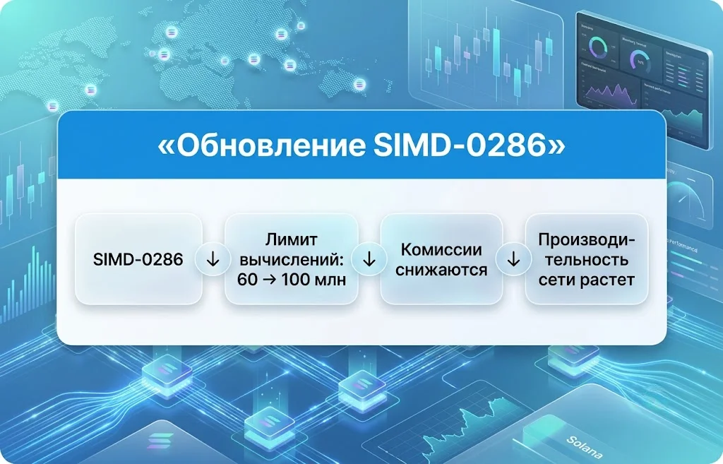 Дайджест криптоновостей за 03.08.2026: BTC, XRP, SOL и ETH 3 Обновление simd 0286