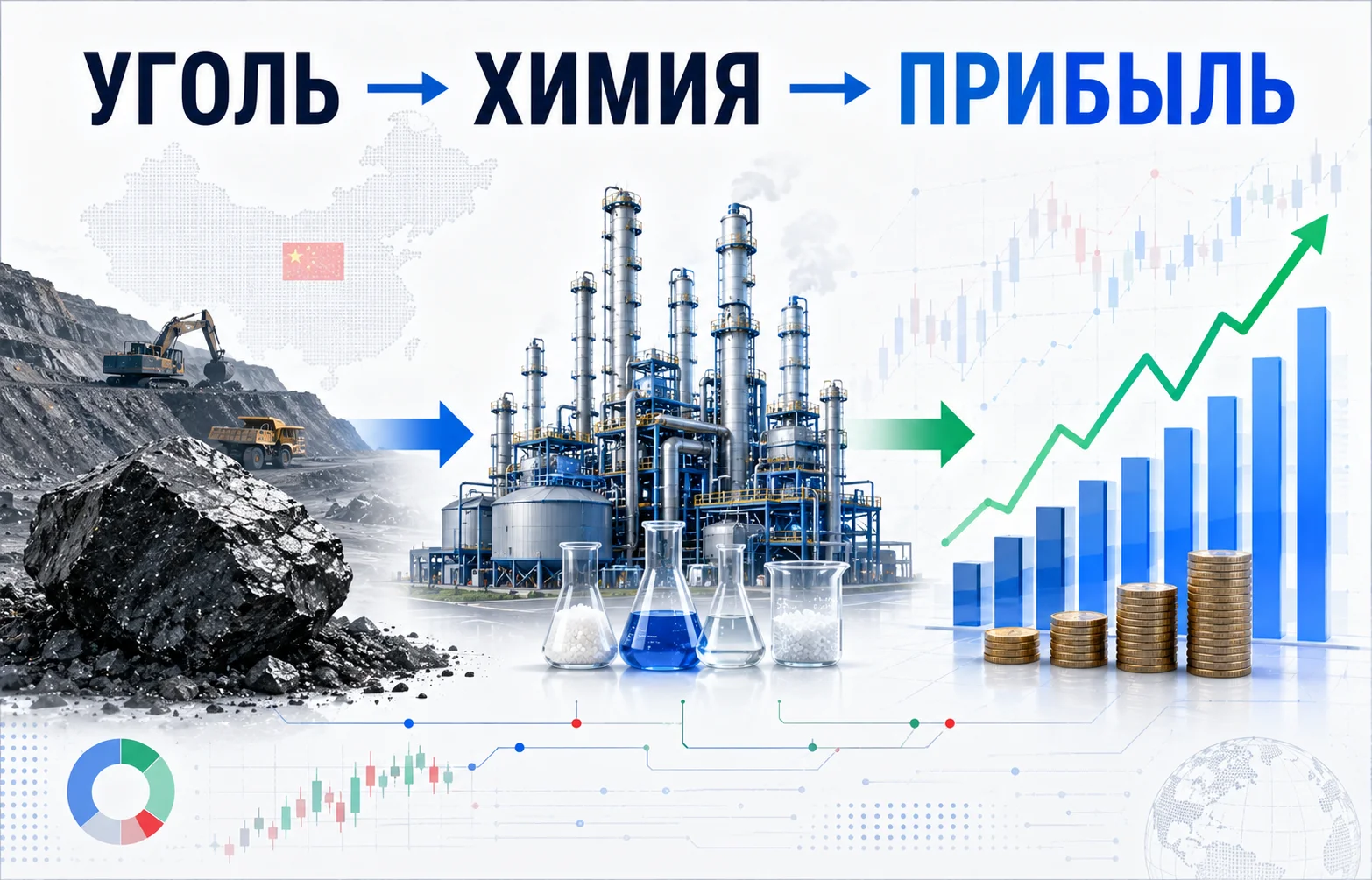 Переработка угля в химические продукты: Baofeng пожинает плоды