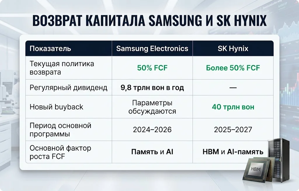 Позитивный и негативный сценарии влияния капитала и риска на KRW и USD/KRW