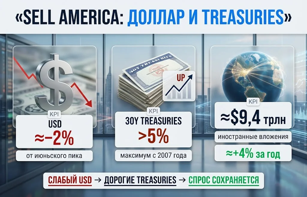 Sell America возвращается: инвесторы теряют доверие к США?