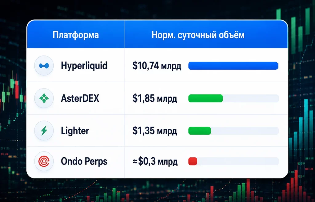 Сравнительная таблица платформ