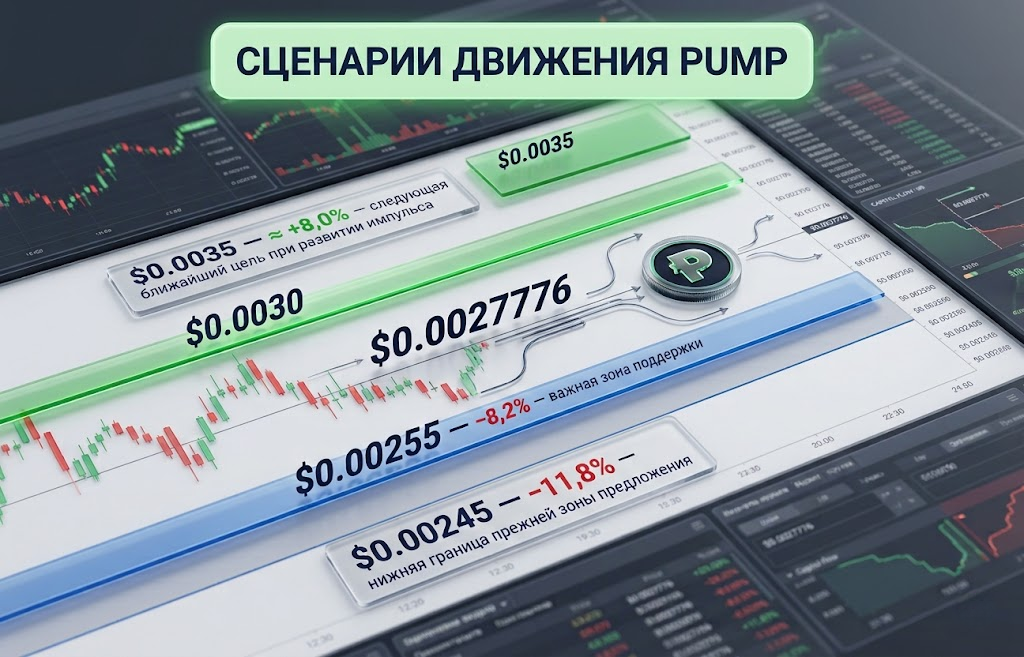 Сценарии движения pump