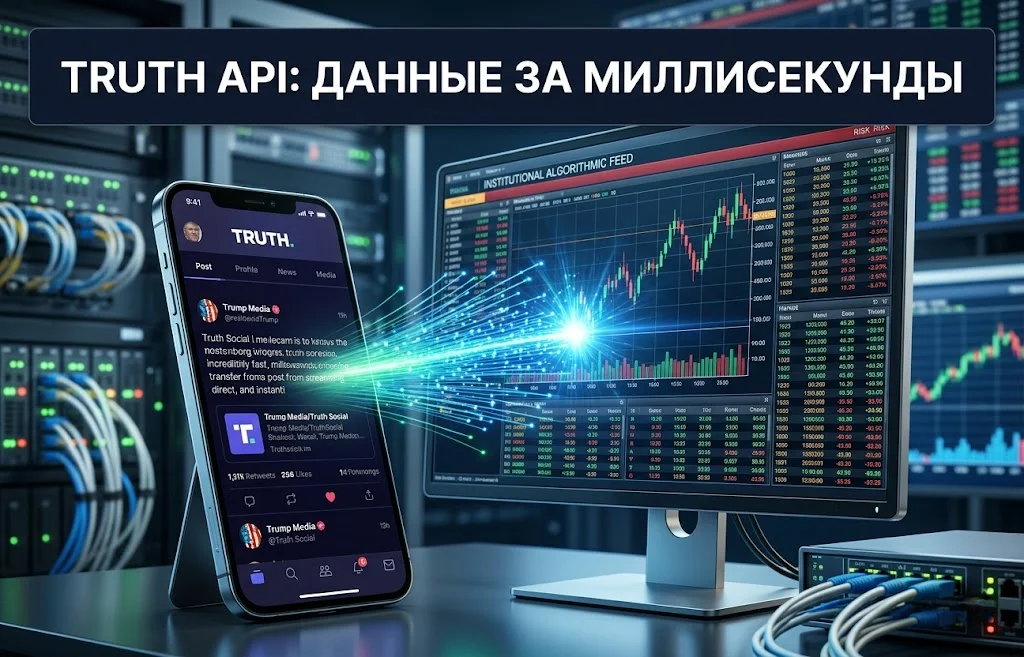 Truth API от Trump Media: зачем рынку доступ в миллисекундах?