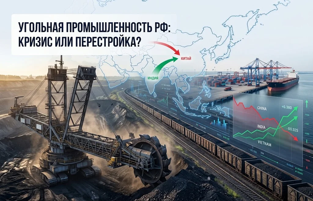 Угольная отрасль России в 2026 году: кризис или перестройка?