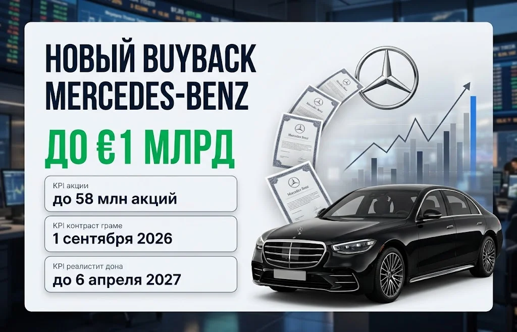 Выкуп акций Mercedes-Benz на €1 млрд: что задумала компания?