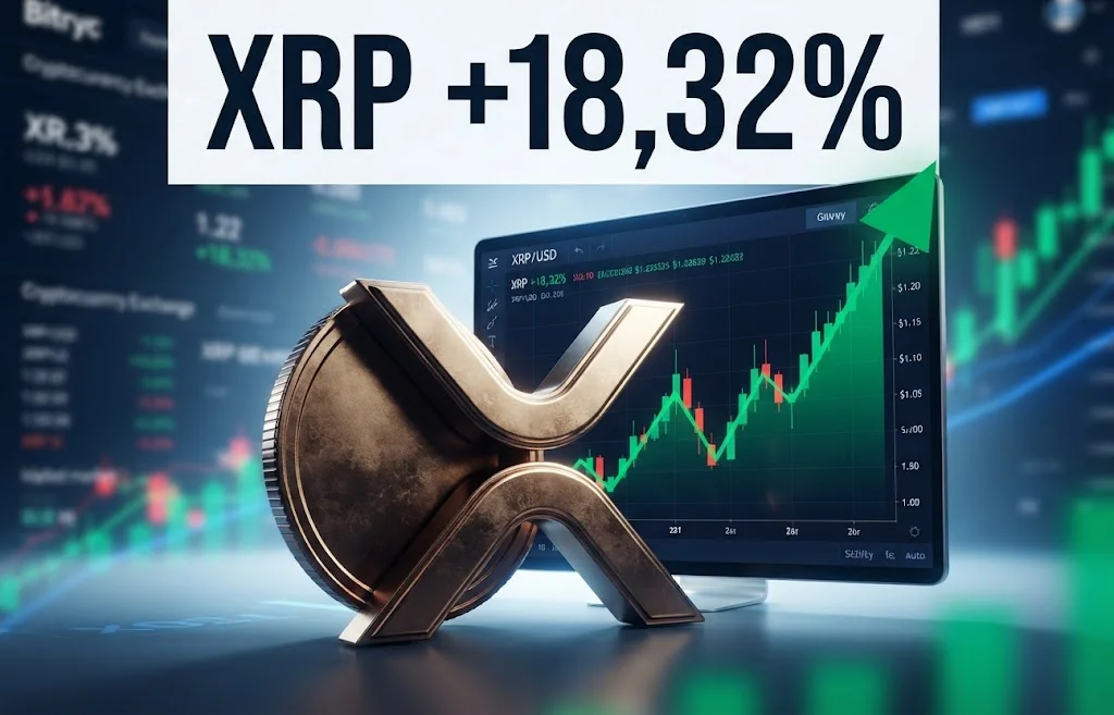 XRP/USD взлетел на 18%: что происходит с токеном?