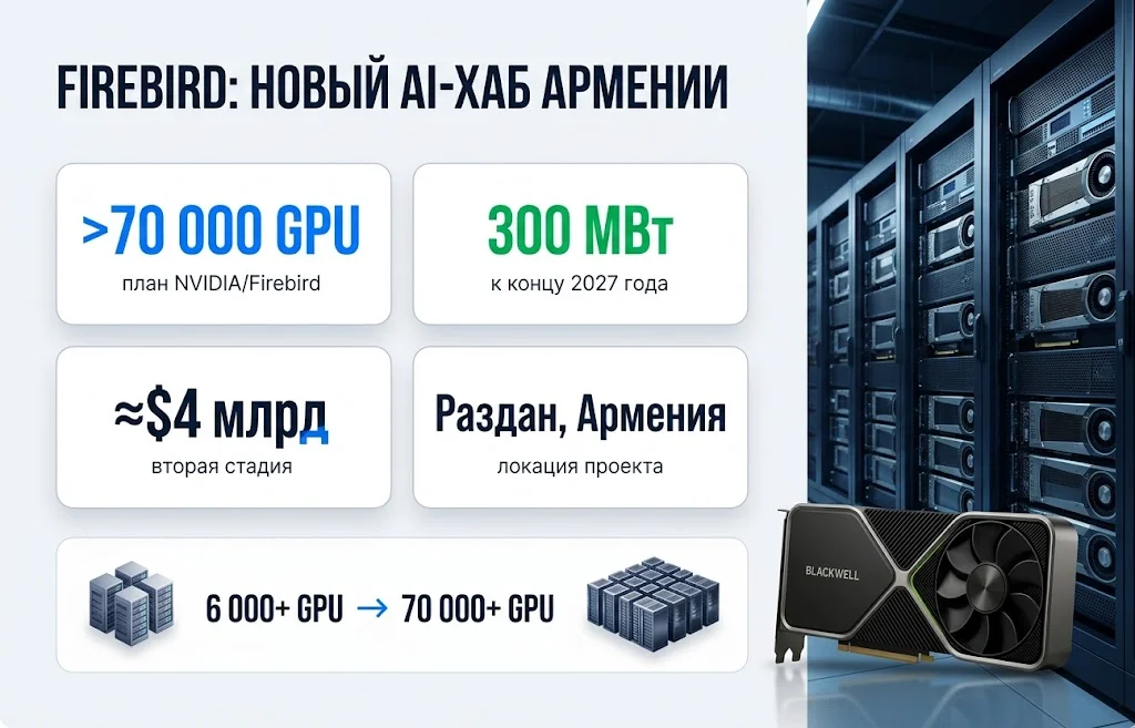 NVIDIA и дата-центр в Армении: новый союз в мировой AI-гонке