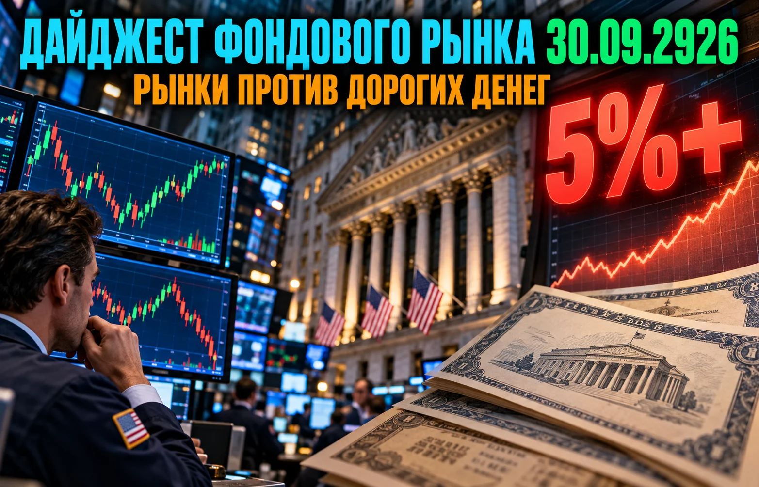 Дайджест фондового рынка за 30.09.2026: ставки растут