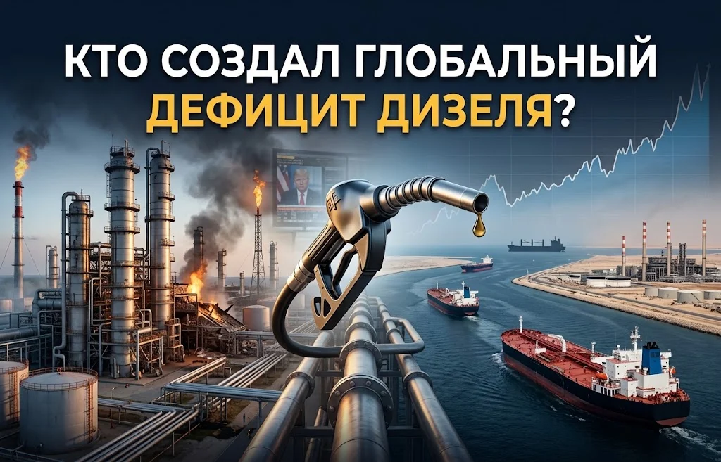 Дефицит дизеля: Трамп обвинил Украину, но что с Ормузом?