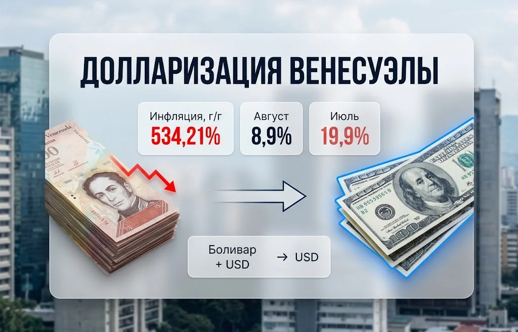 Долларизация Венесуэлы: страна готова отказаться от боливара?