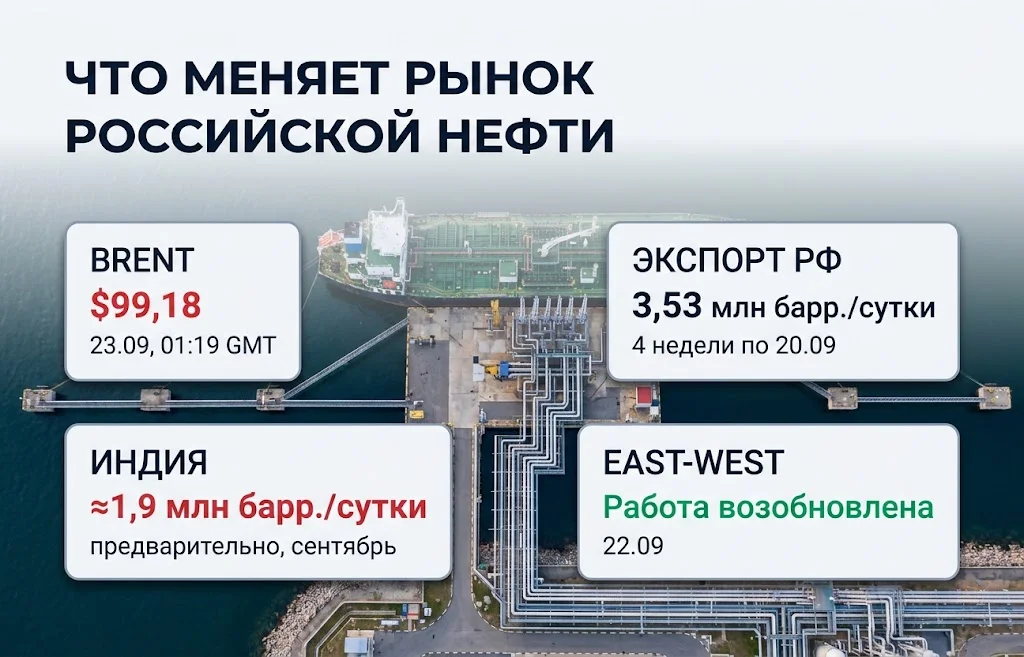 Доходы России от экспорта нефти могут снова снизиться