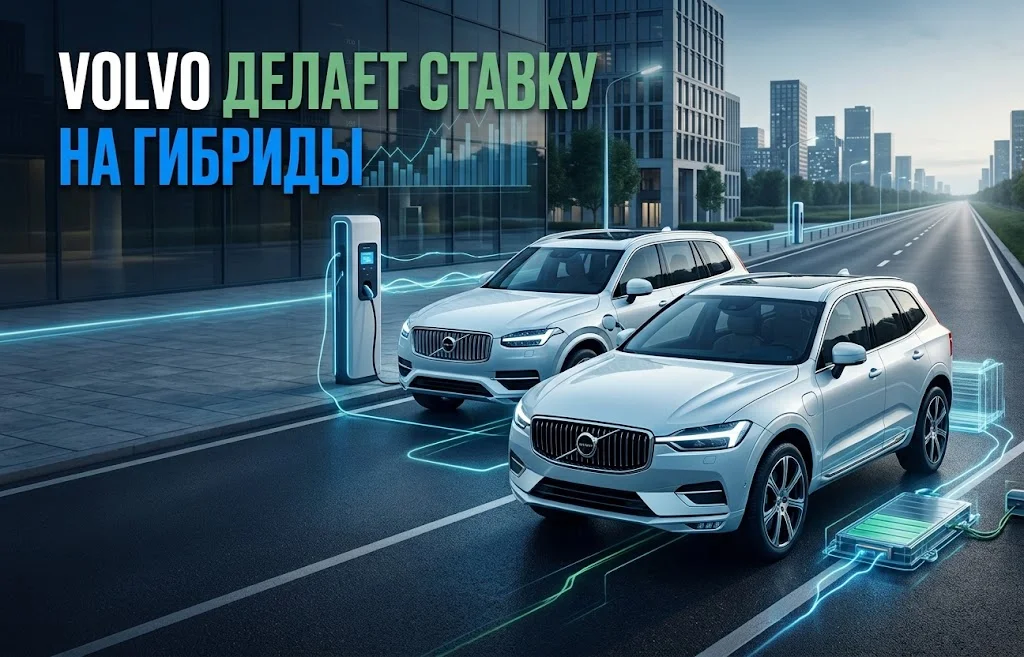 Гибриды Volvo с увеличенным запасом хода меняют стратегию
