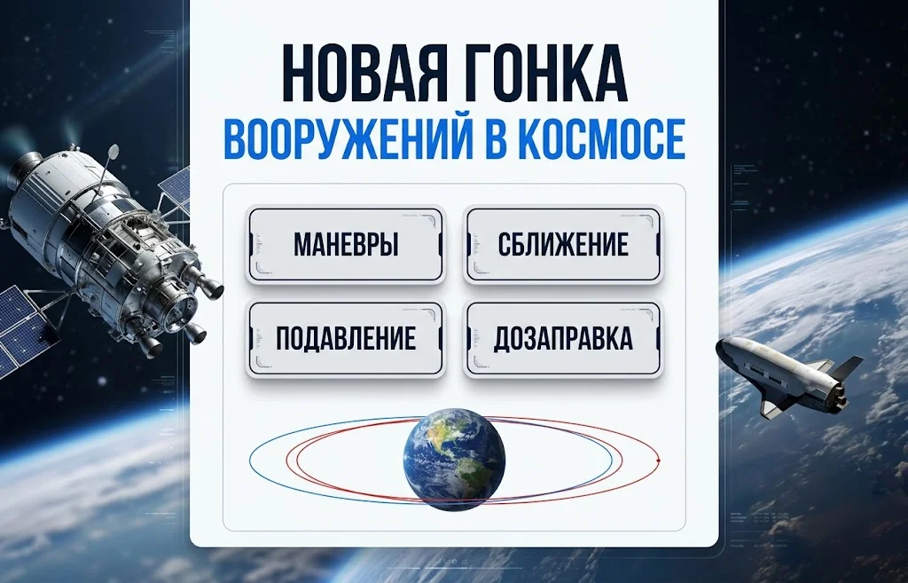 Гонка вооружений в космосе: США и Китай готовят новое оружие