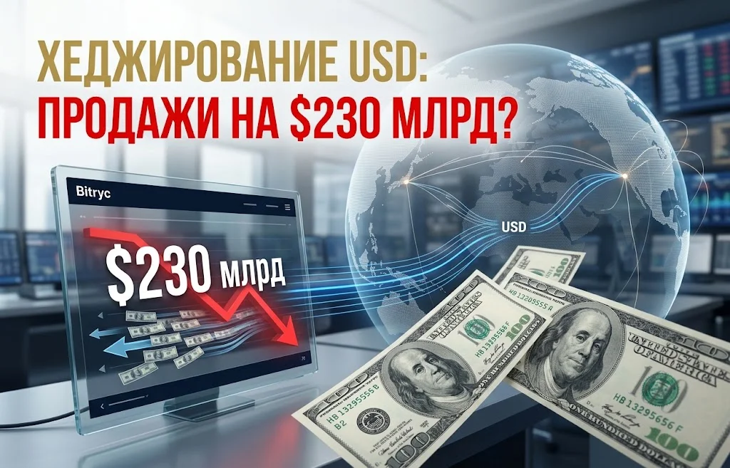Хеджирование доллара США может запустить продажи на $230 млрд