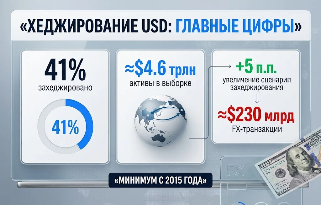 Хеджирование доллара США может запустить продажи на $230 млрд