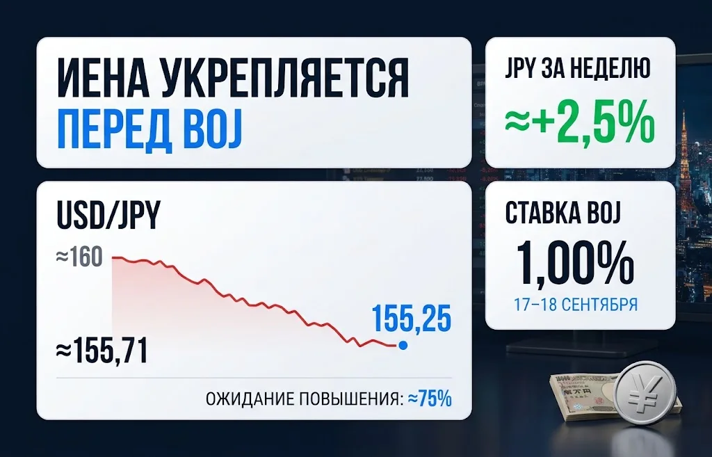 Кэрри трейд с иеной разворачивается: JPY резко выросла