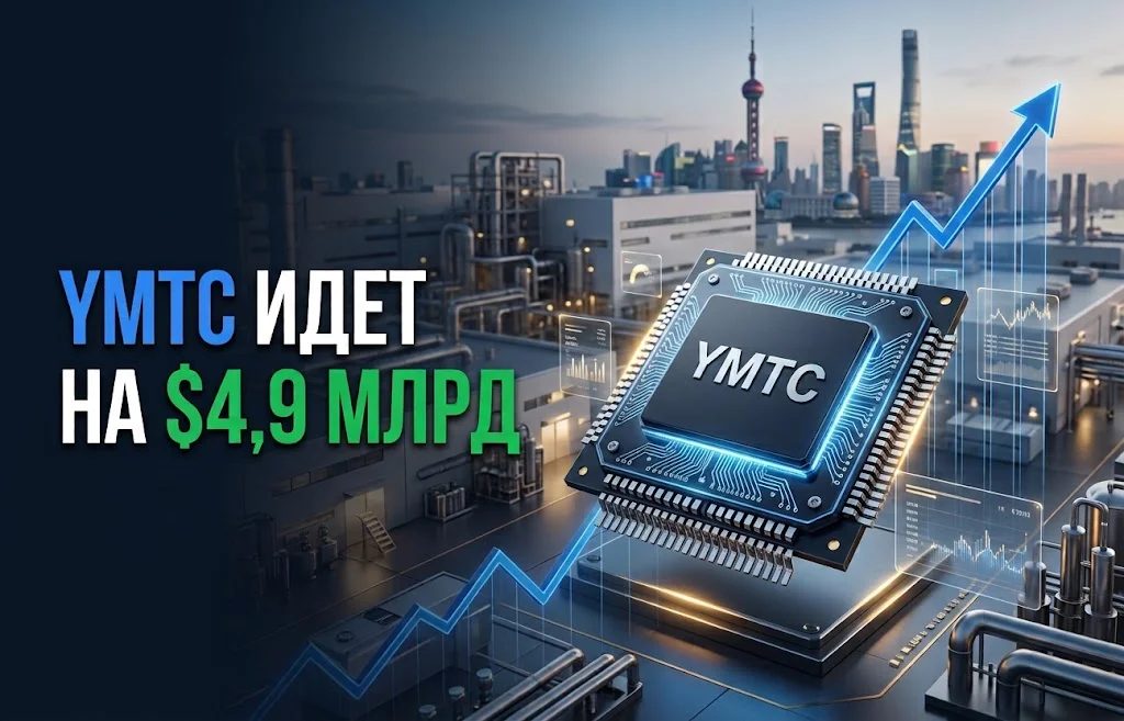 Китай готовит новый мегалистинг: IPO YMTC на $4,9 млрд