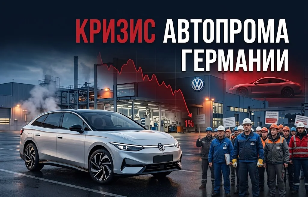 Кризис автопрома Германии усилился после прогноза Volkswagen