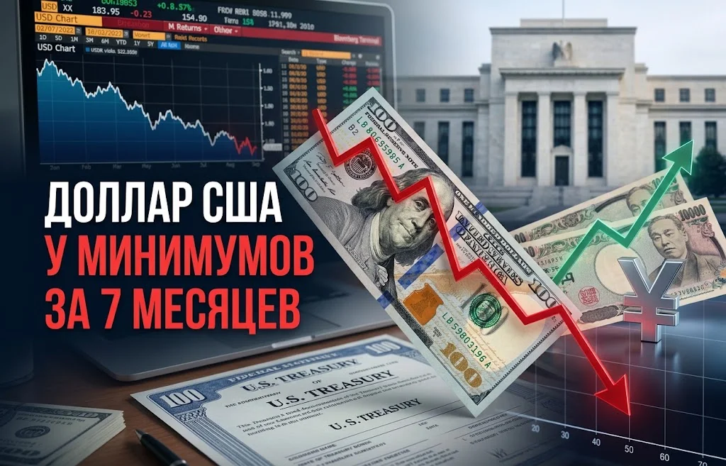 Курс доллара США у минимумов: что давит на USD?