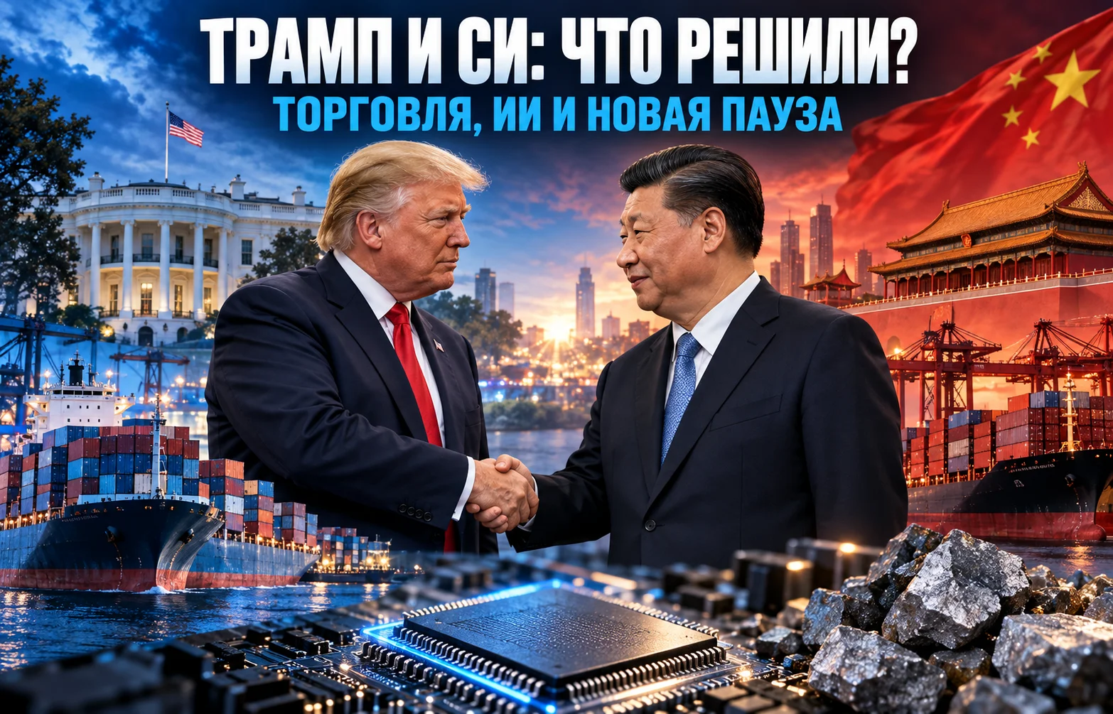 Переговоры Трампа и Си в США: главные итоги визита