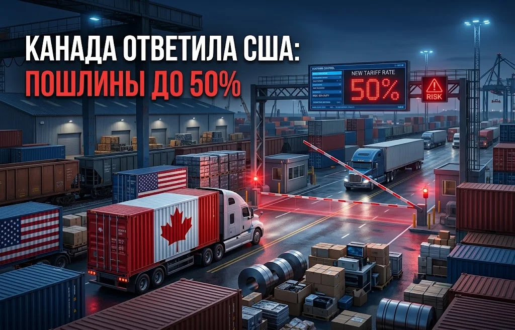 Пошлины Канады на товары из США: ответ на $20 млрд
