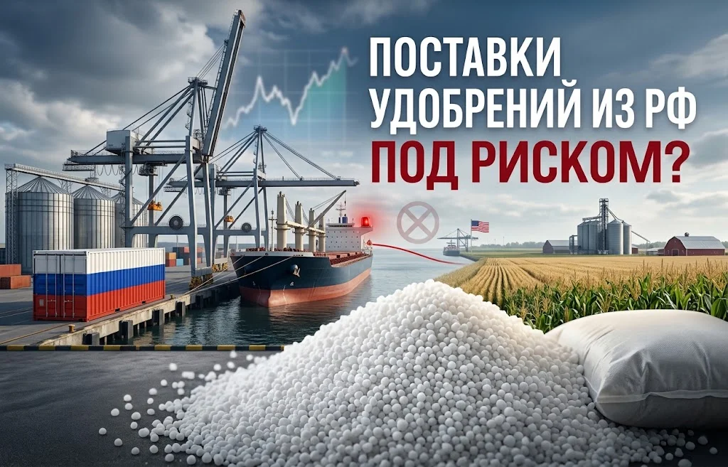 Поставки российских удобрений в США и новые санкции