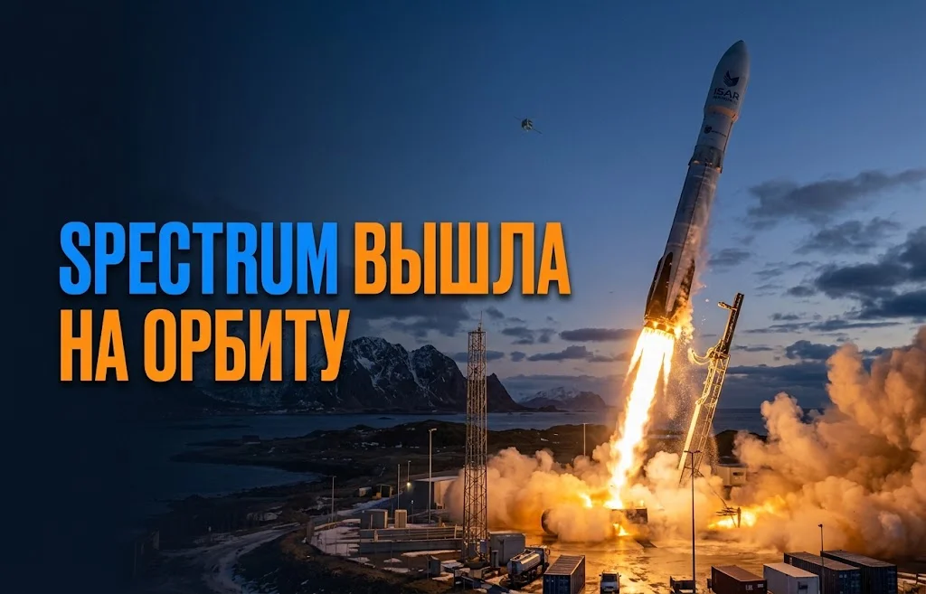 Ракета Spectrum достигла орбиты: прорыв для Европы