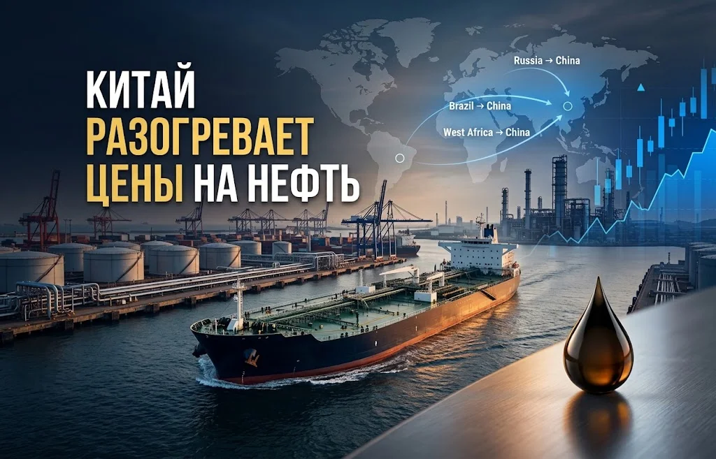 Спрос Китая на нефть взвинтил цены от Конго до Бразилии