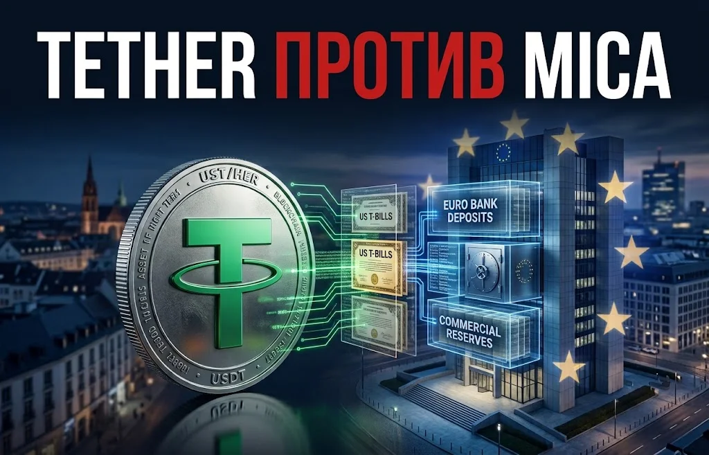 Tether и MiCA: почему USDT остается без лицензии ЕС?