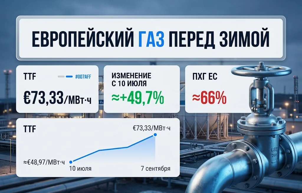 Цена газа в Европе взлетела: какие акции выиграют?