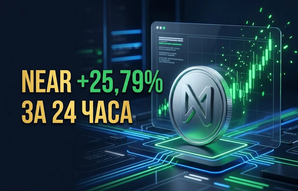 Цена NEAR выросла на 25% после запуска приватных контрактов