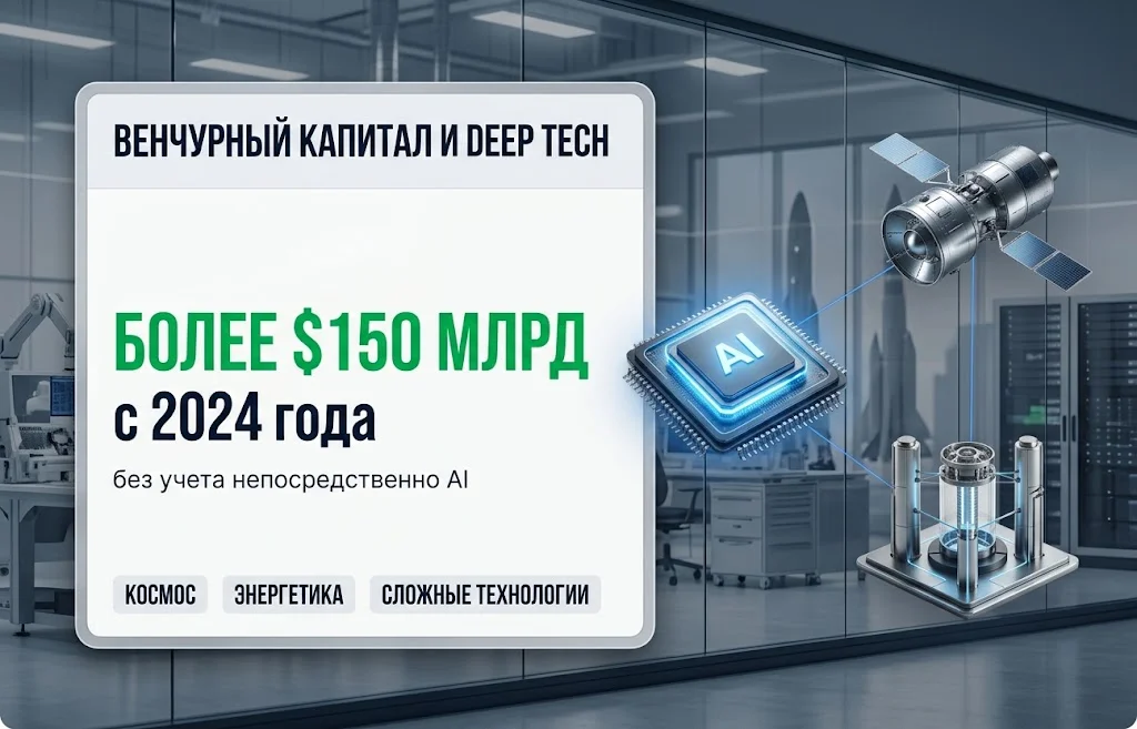 Венчурные инвестиции в deep tech переживают новый бум