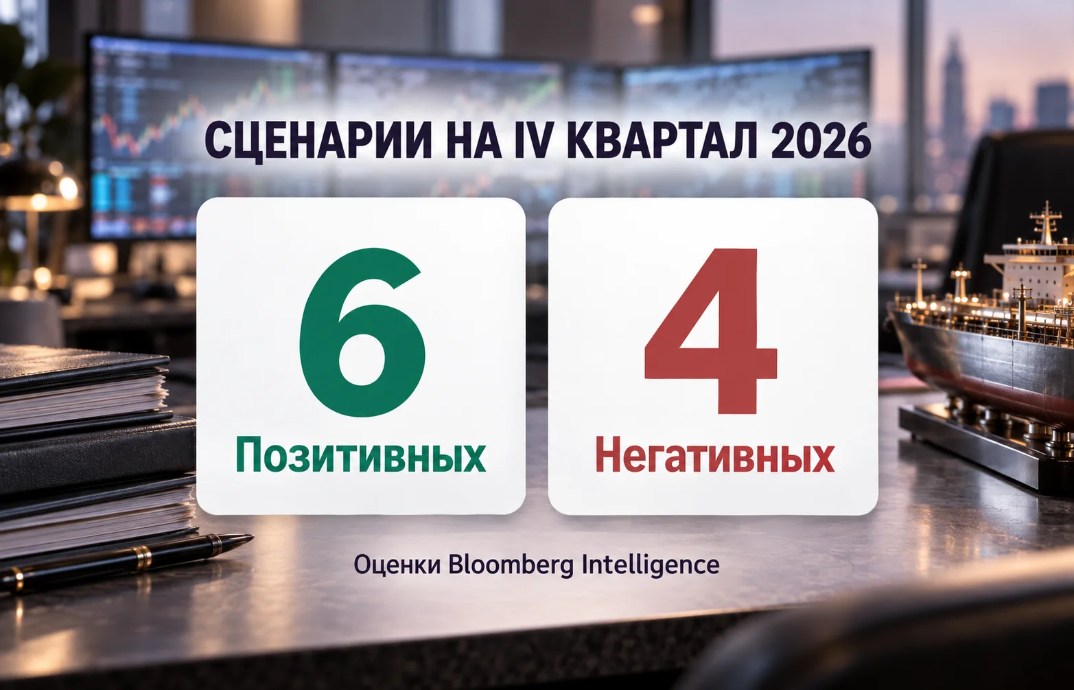 Перспективные акции на IV квартал 2026: анализ обзора от Bloomberg Intelligence