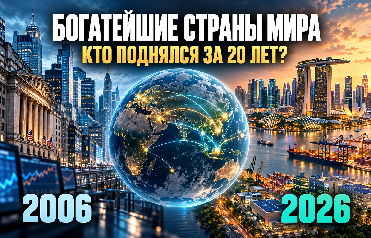 Рейтинг стран по ВВП на душу населения: кто взлетел?