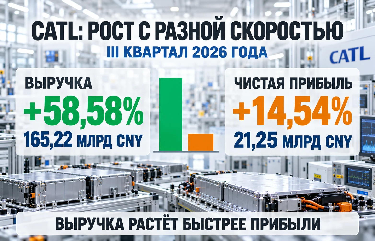 Прибыль CATL замедлилась: акции батарейных компаний падают