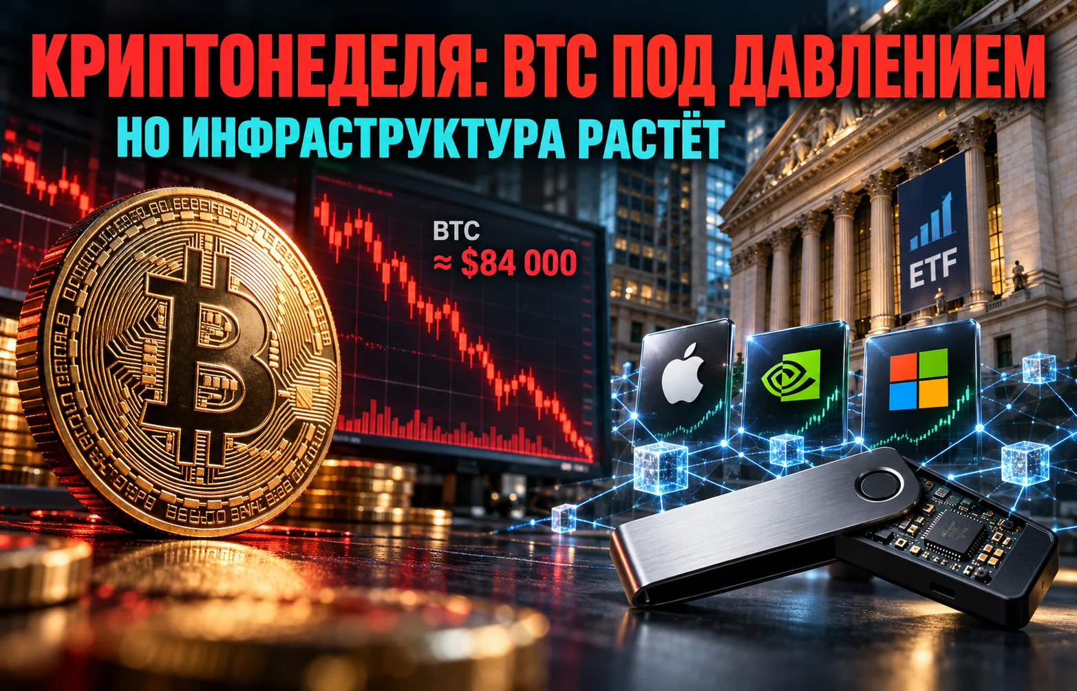 Дайджест криптоновостей за 12.10.2026: BTC под давлением