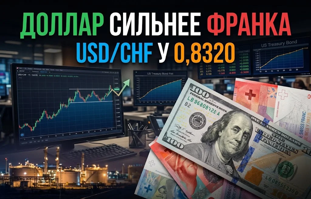 Курс USD/CHF растёт: почему доллар сильнее франка?