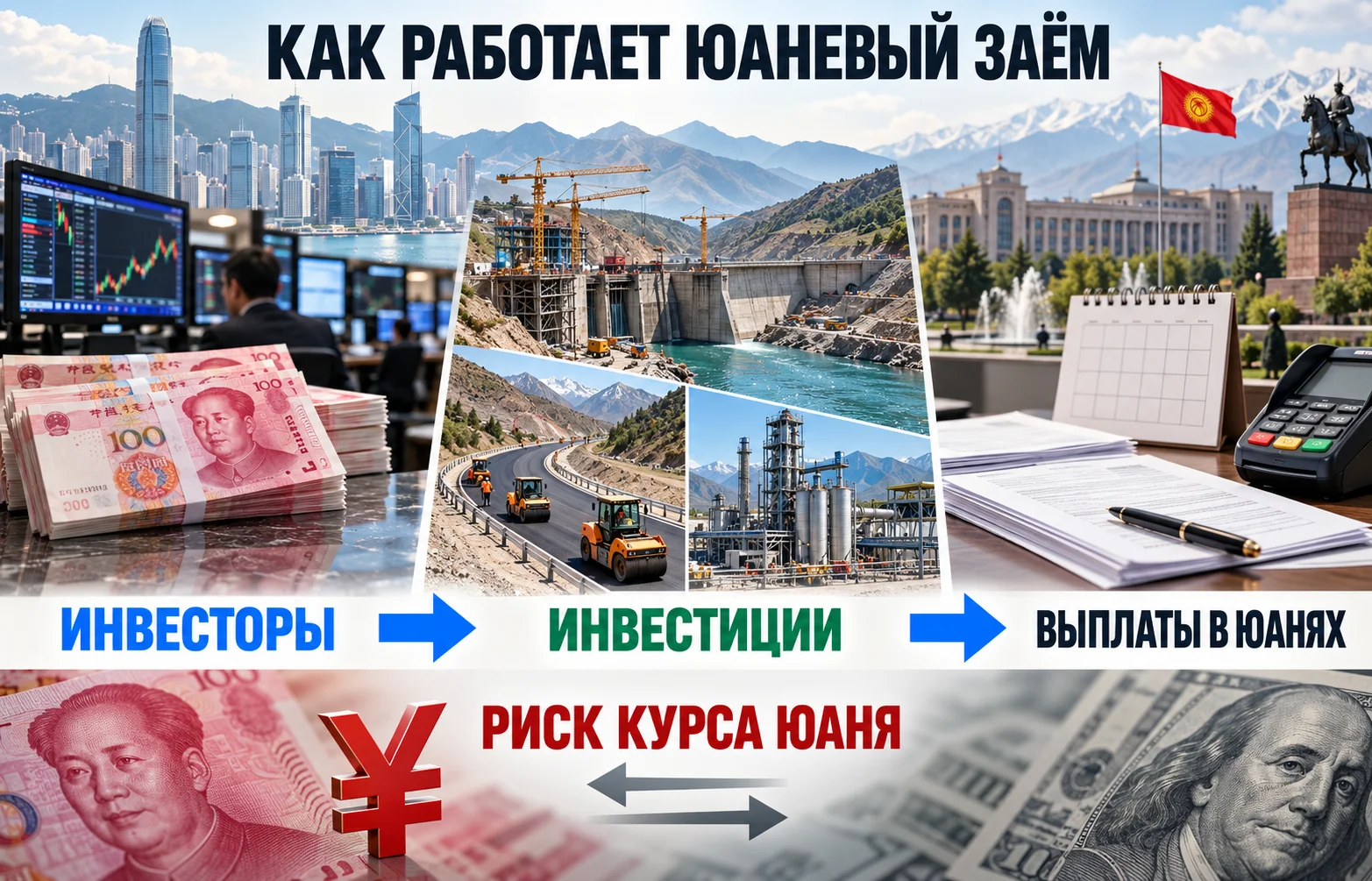 Облигации в юанях: зачем Кыргызстану новый рынок?