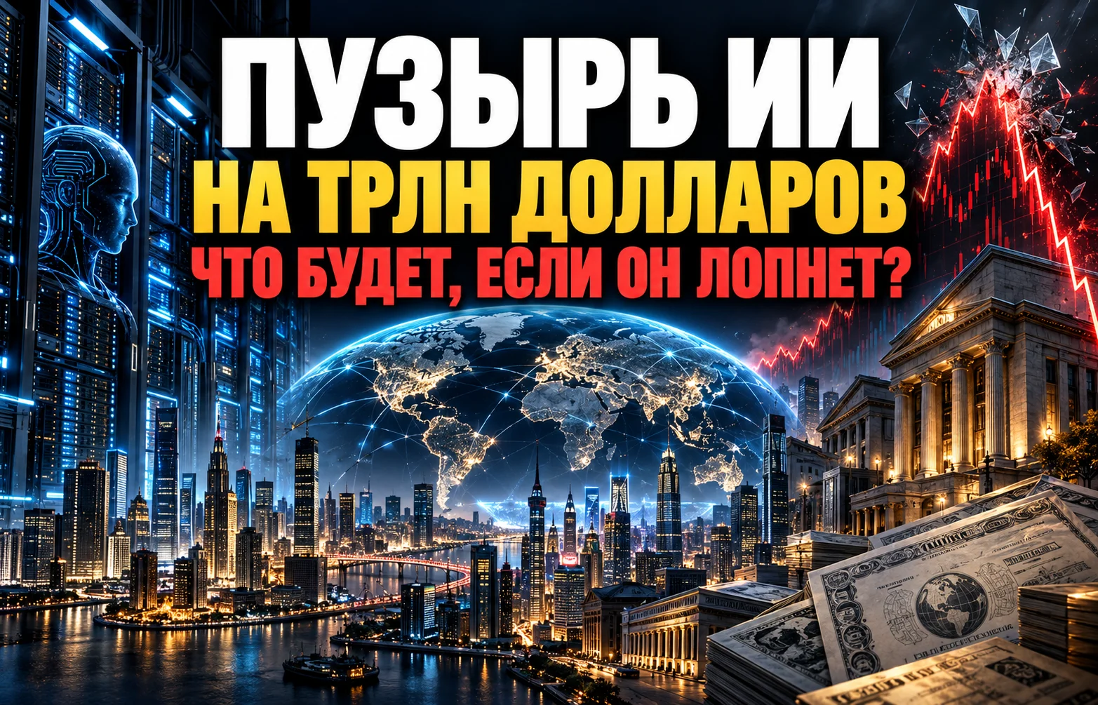 Пузырь ИИ на триллионы долларов: чем его крах грозит мировой экономике?