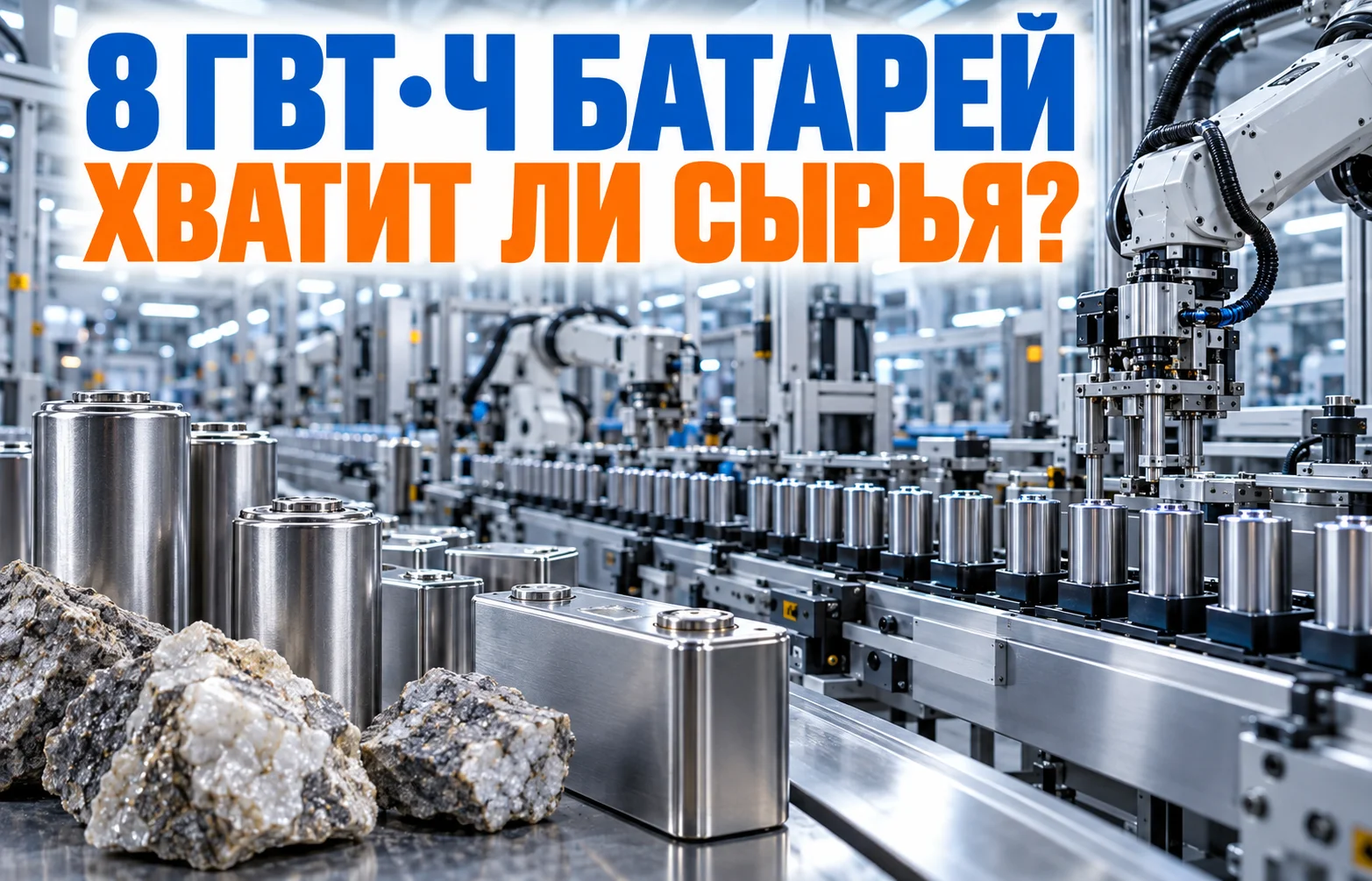 Росатом удвоил производство аккумуляторов в России