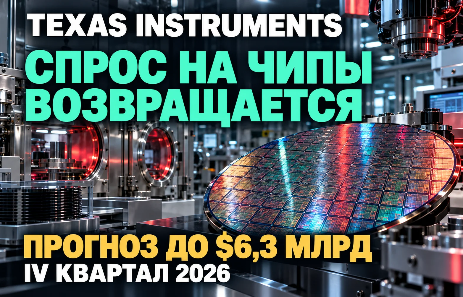 Texas Instruments: спрос на чипы снова набирает обороты